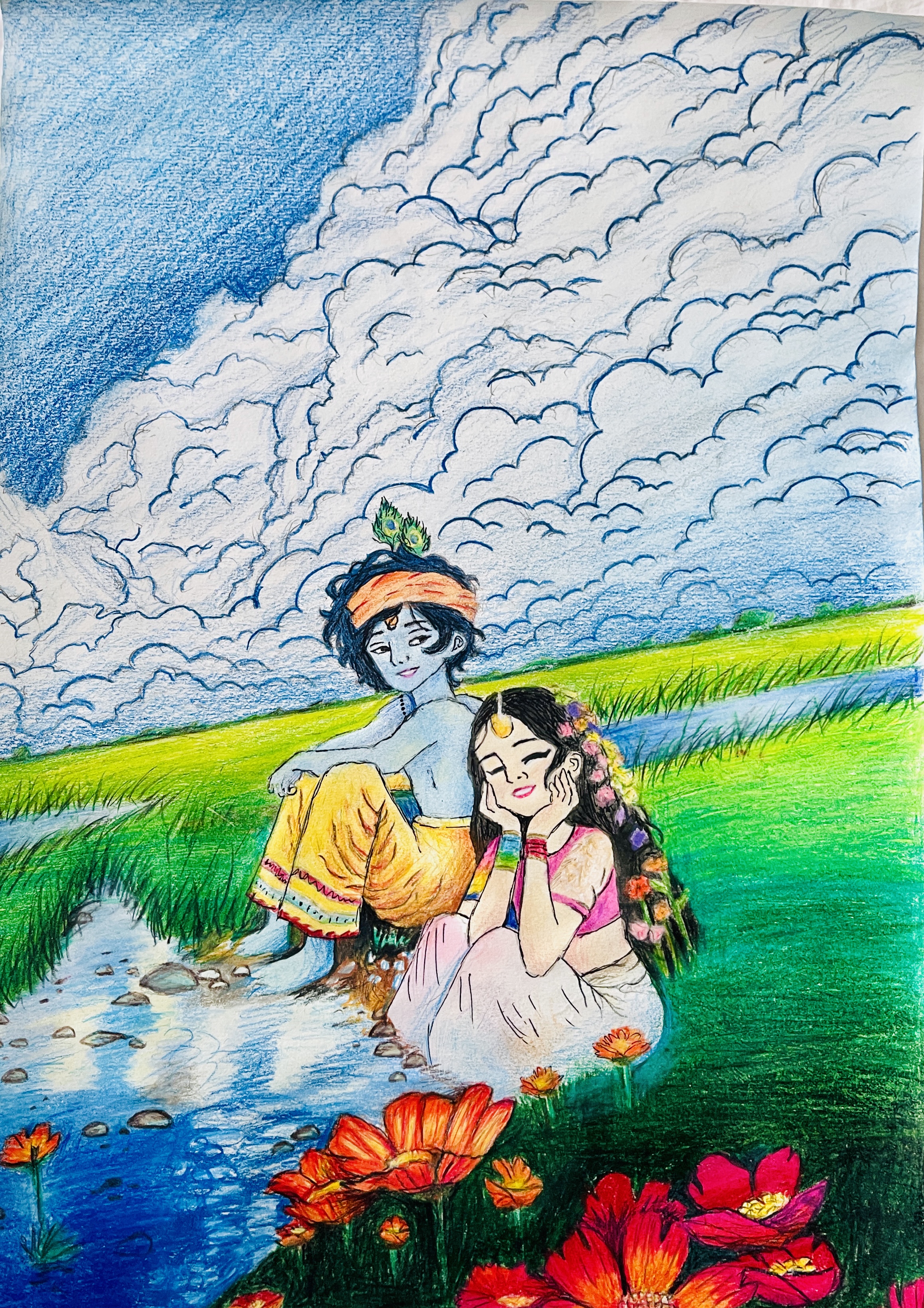 Krishna and Radha 