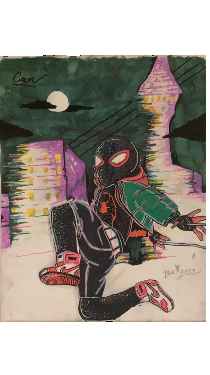 Myles Morales- Spiderman across the spider verse