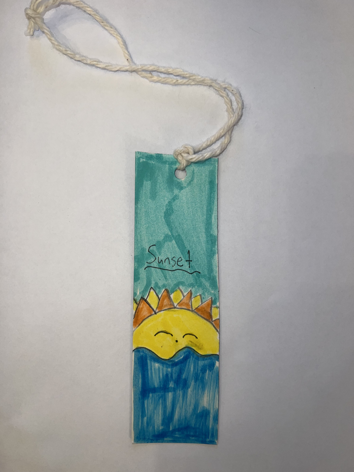 Sunset Bookmark