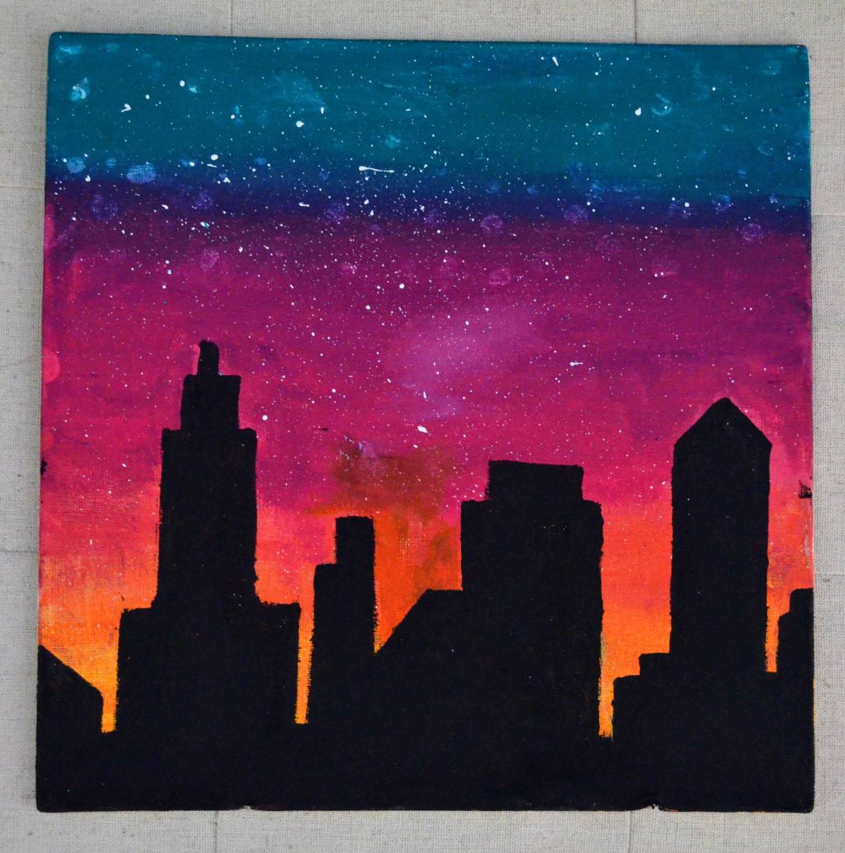 Evening Skyline - Canvas