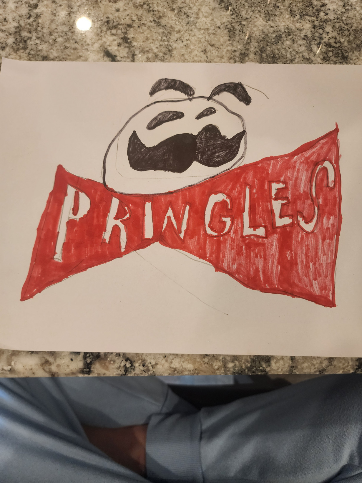 Pringles Mascot