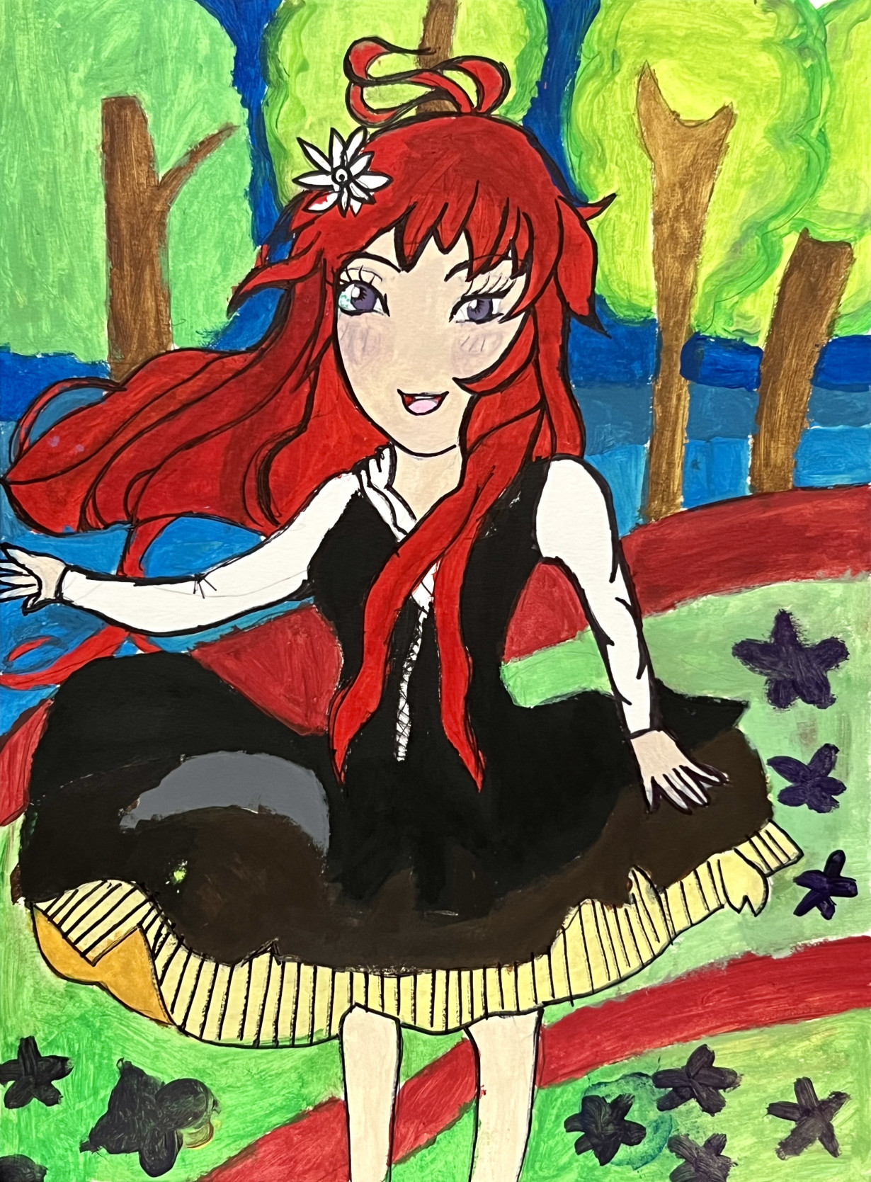 A Red Hair Girl