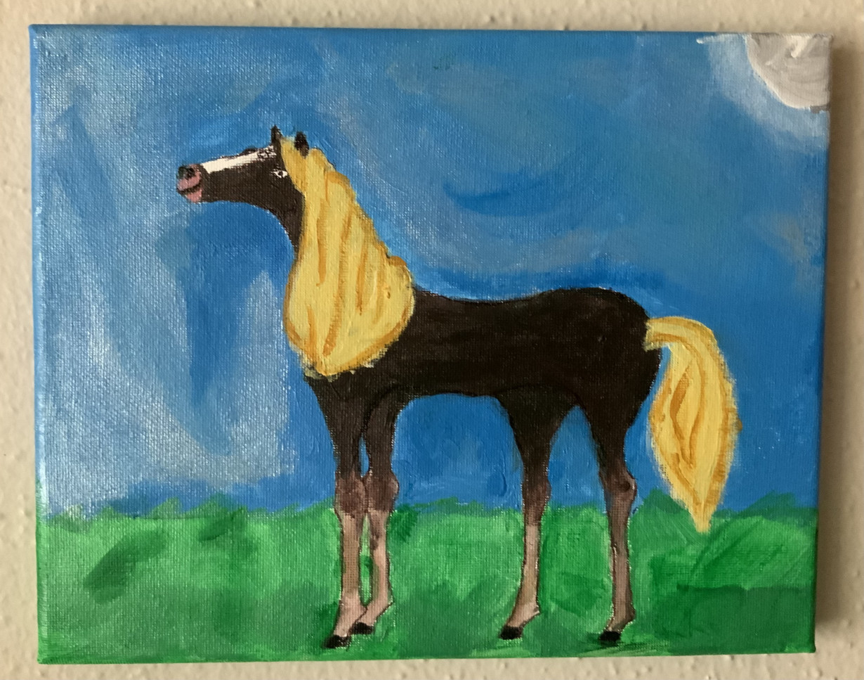 A Stately Horse