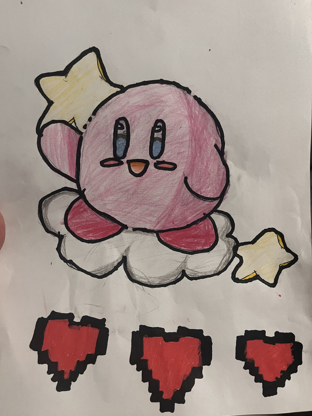 Kirby In The Clouds