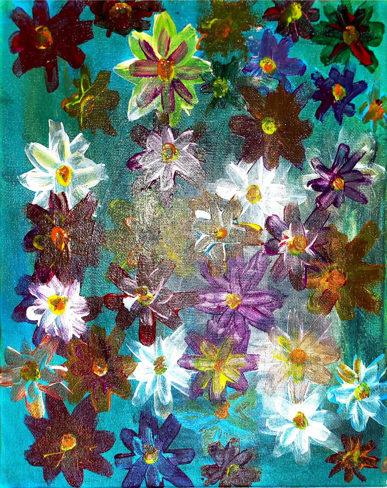 Starry flowers