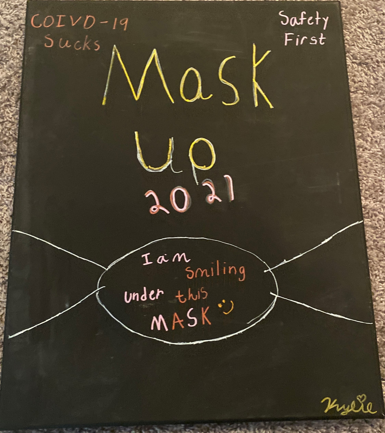 Mask-up for COVID -19