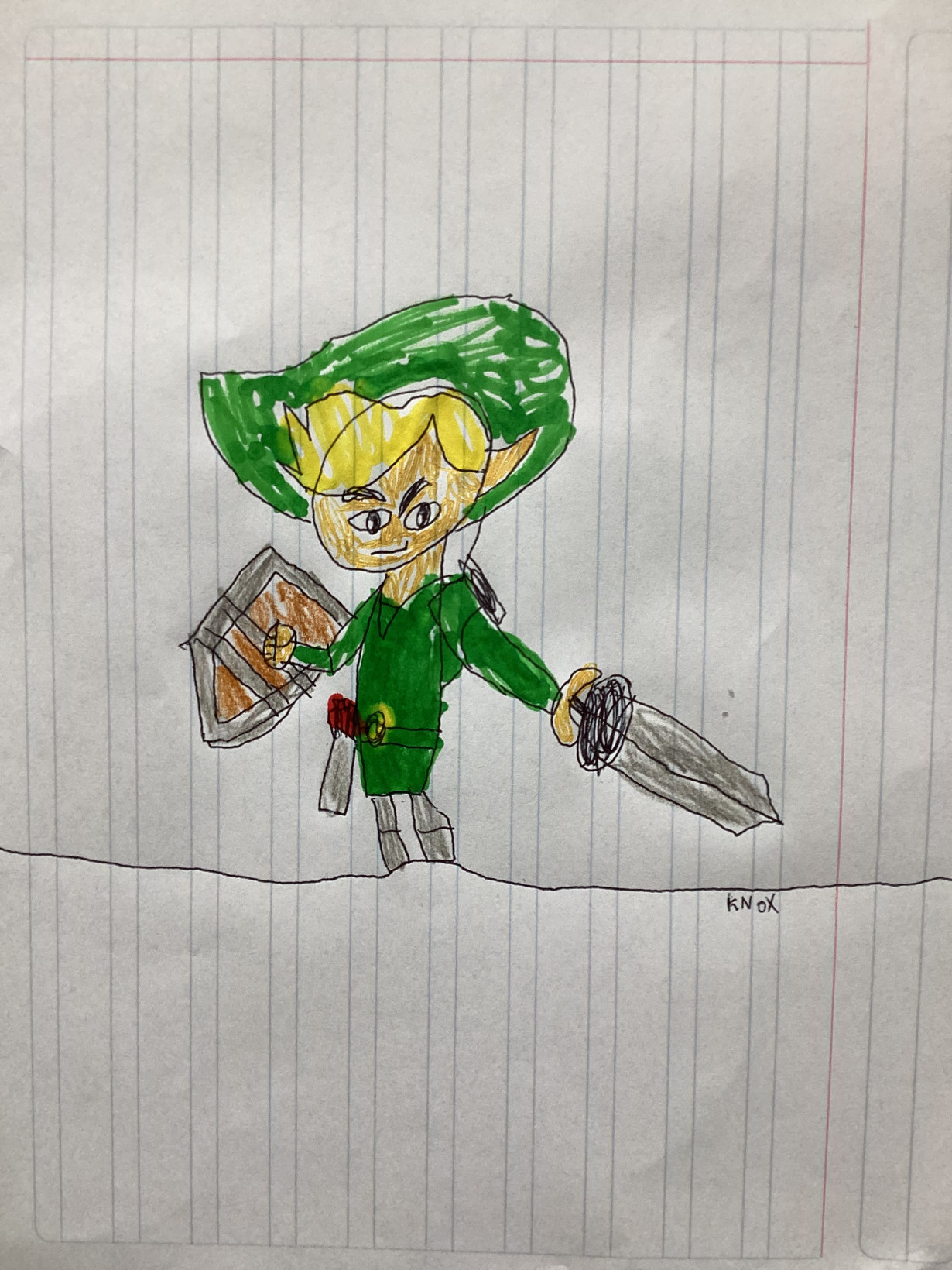 Link cartoon