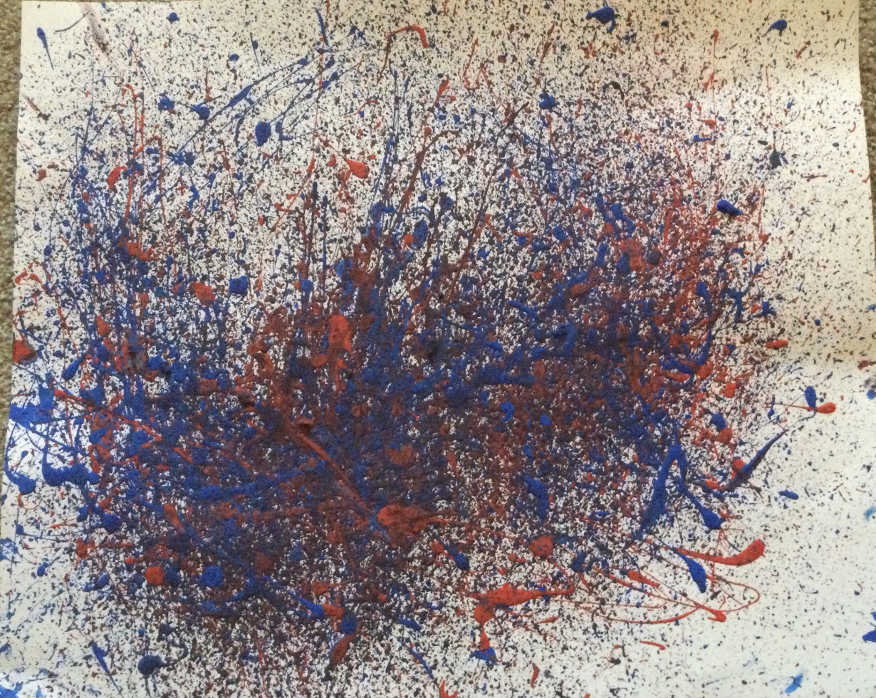 American splatter paint