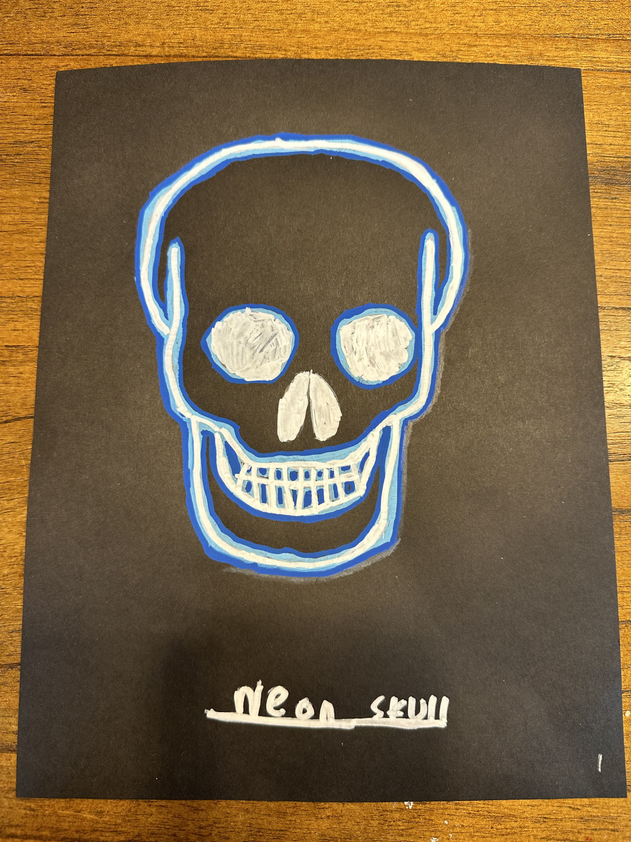 Neon Skull