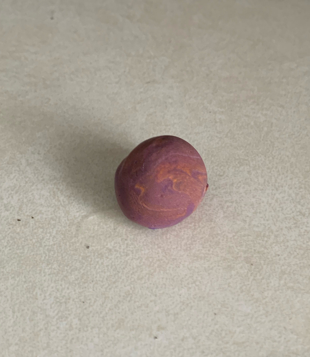 Galaxy clay bouncy ball