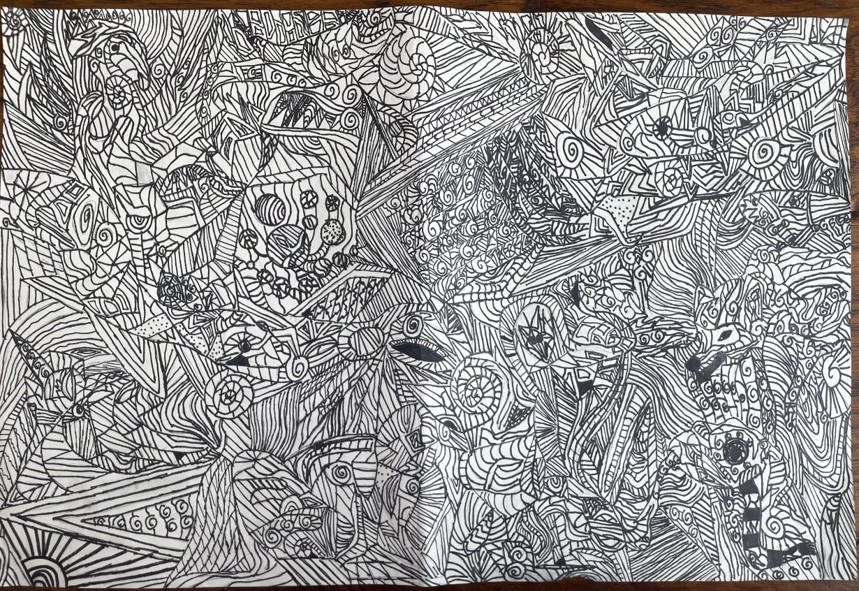 zentangle animal kingdom