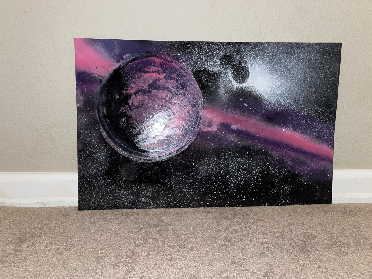 Pink and Purple Planet