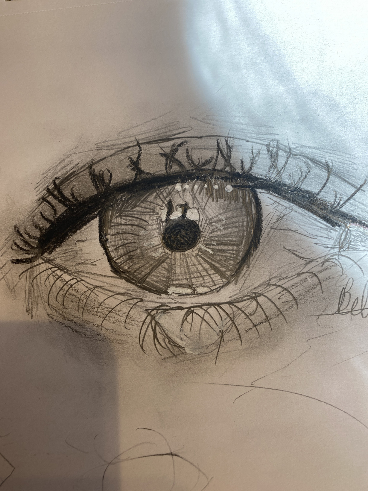 Eye / first time making this kind/