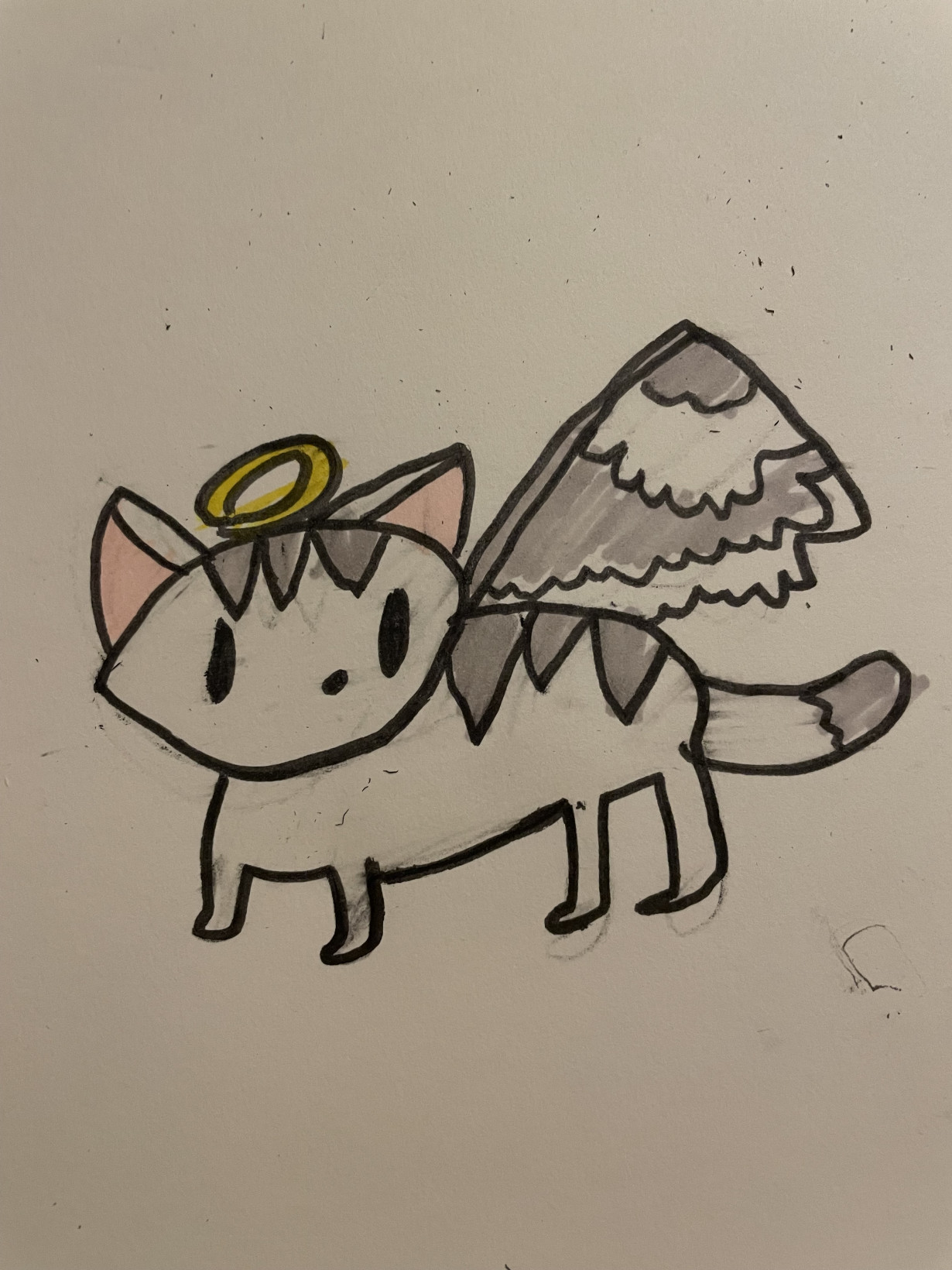 Angelic Cat Dragon