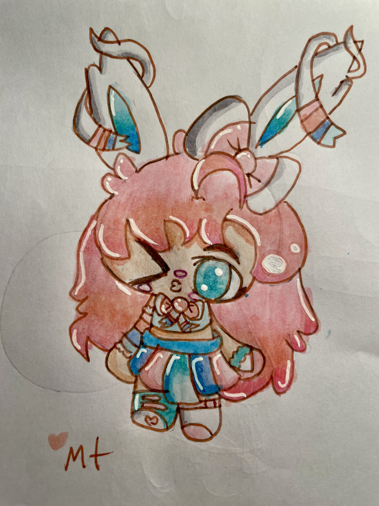 Sylveon in human form